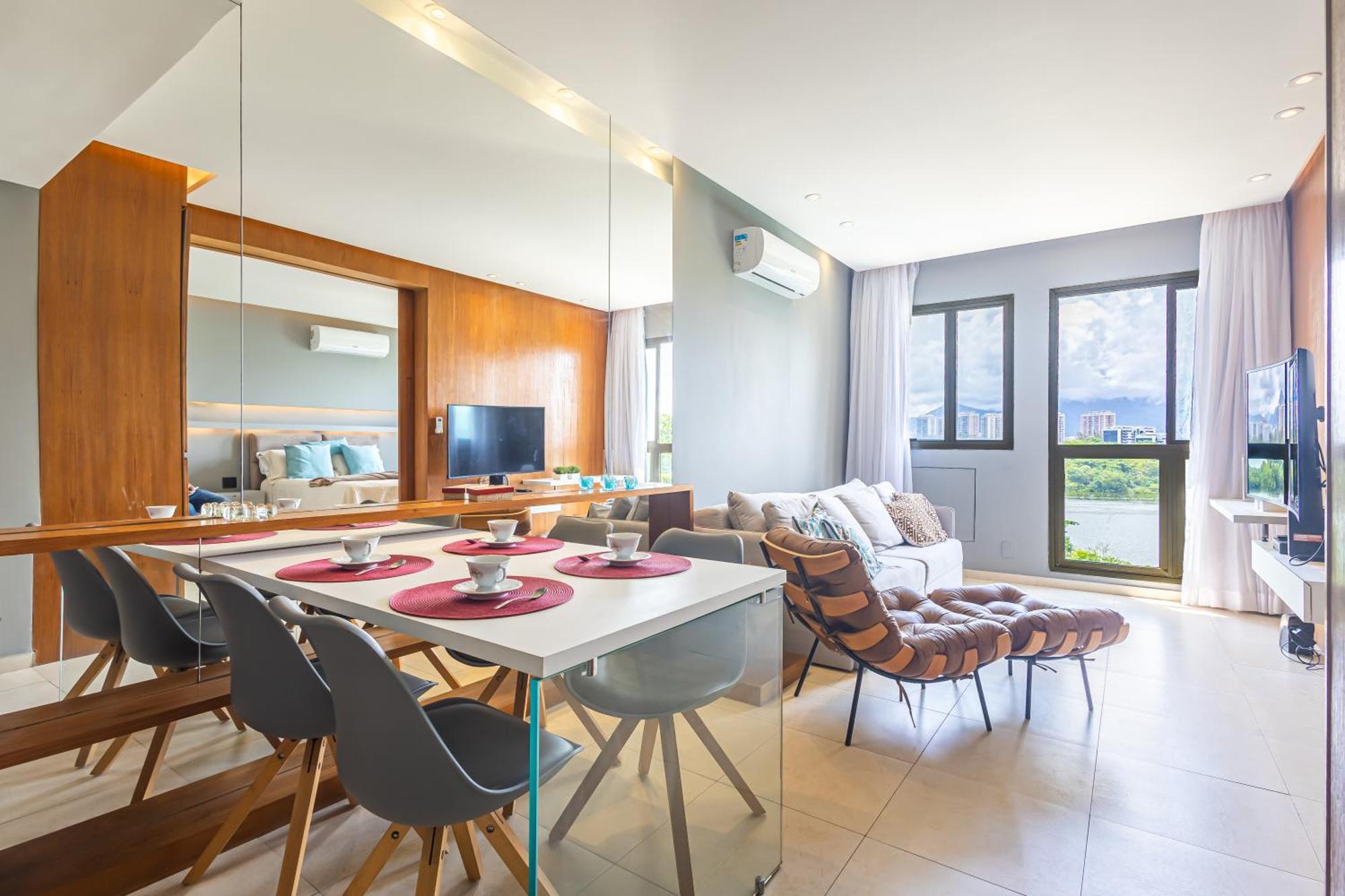 Decoracao Exclusiva Na Praia Com Piscina, Sauna, Academia E Estacionamento Río de Janeiro Exterior foto