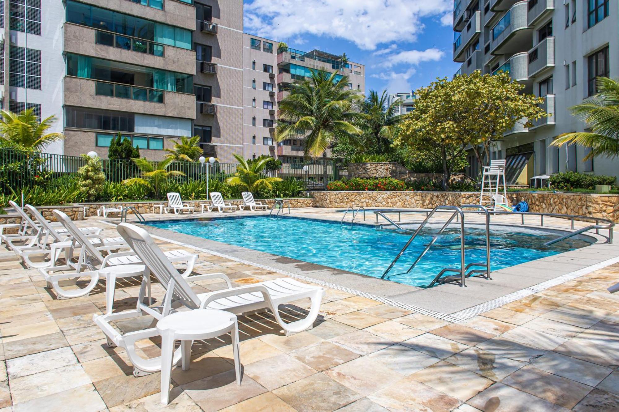 Decoracao Exclusiva Na Praia Com Piscina, Sauna, Academia E Estacionamento Río de Janeiro Exterior foto